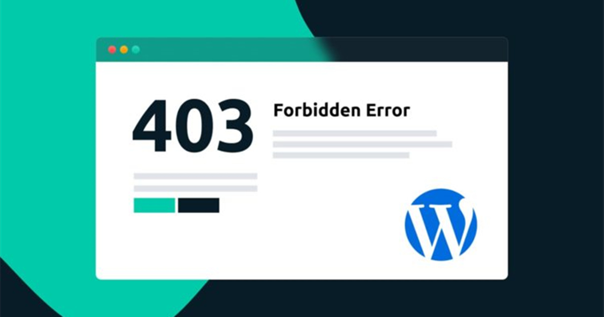 How To Fix The 403 Forbidden Error